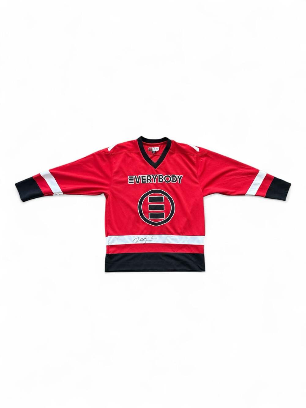 Logic Everybody Tour Hockey Jersey Red #85
